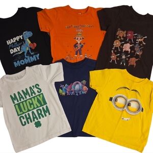 Bundle of Size 4T Short Sleeve Tees